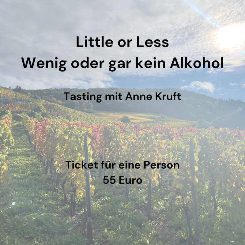 Little or Less - Wenig oder gar kein Alkohol