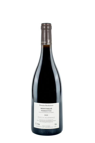 Domaine Berthelemot Monthelie Pierrefittes rouge 2020