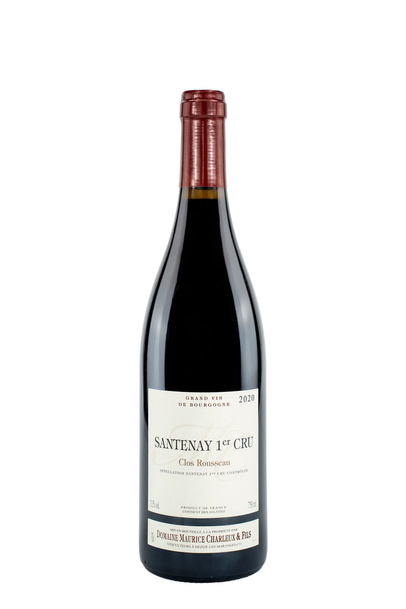 Maurice Charleux Santenay 1er Cru Clos Rousseau 2020